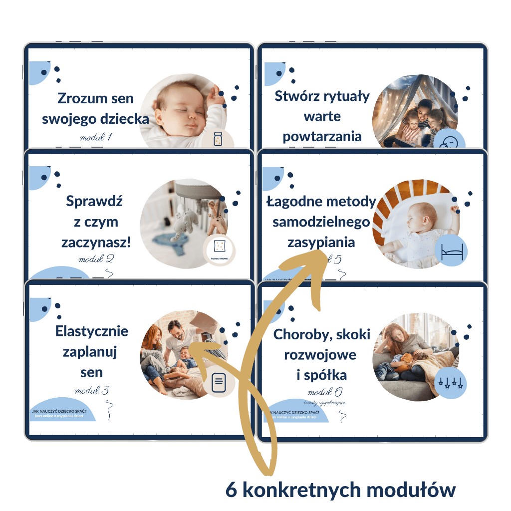 kurs online usypianie dzieci krok po kroku
